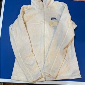Patagonia Off-White Fleece Jacket